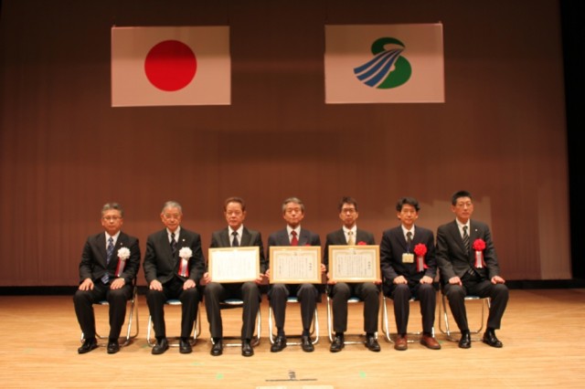 ▲優良企業表彰式後の記念撮影